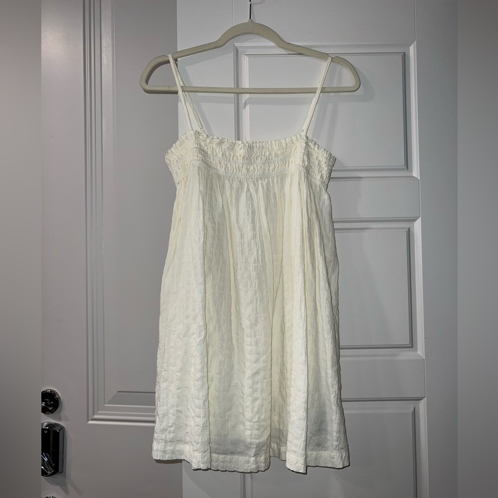 Urban Outfitters Cream Mini Dress